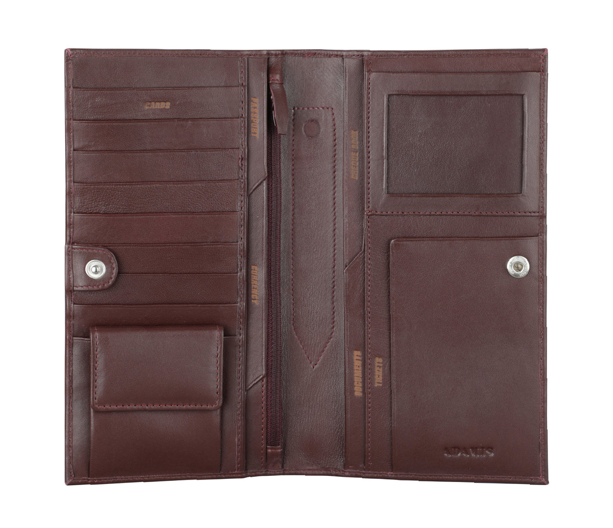 Novio Travel Wallet-Wine