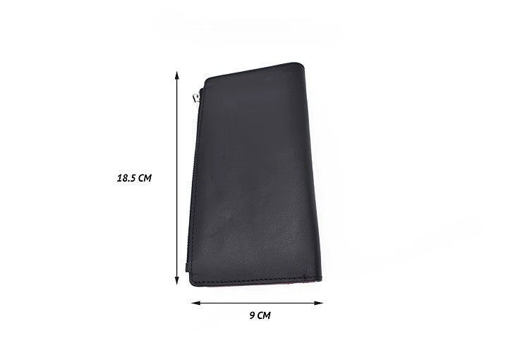 Claudita Womens Wallet - Black / Red