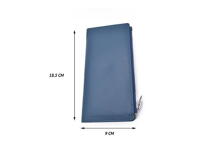 Claudita Womens Wallet-Blue/Beige
