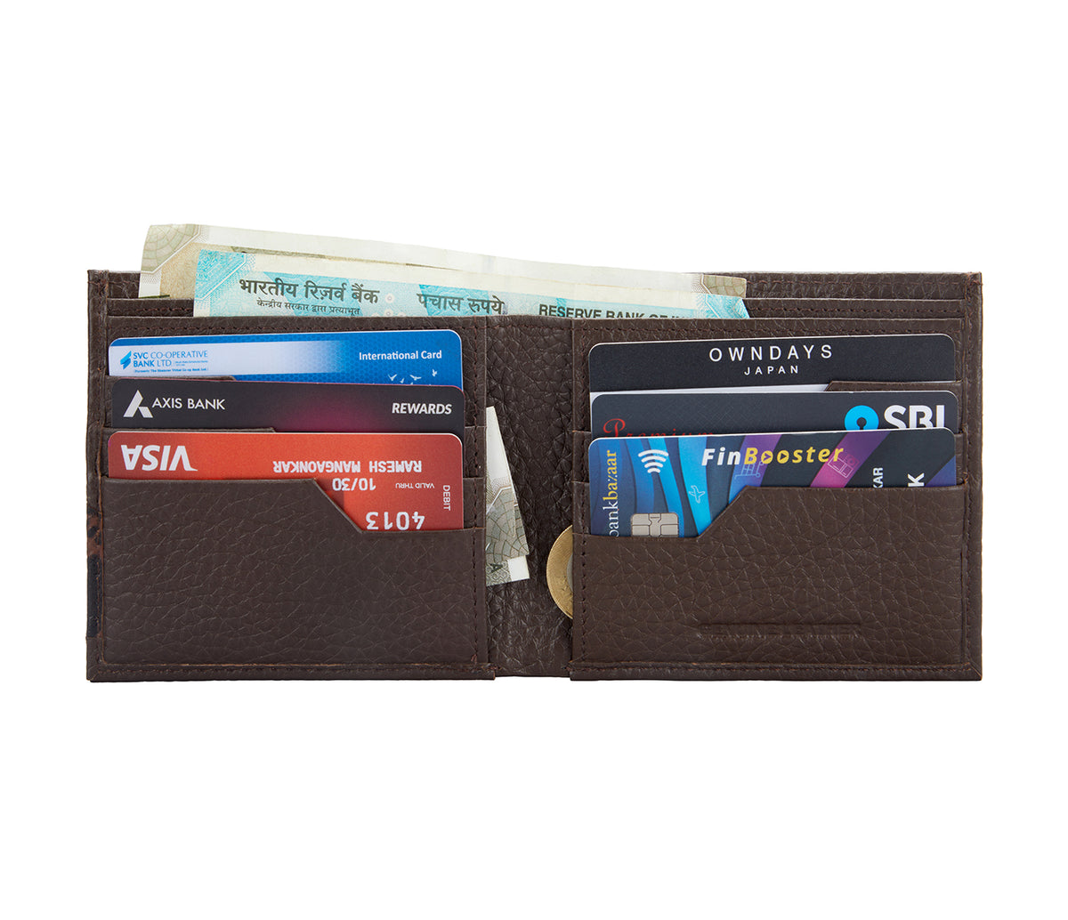 Alfred Mens Wallet - Brown
