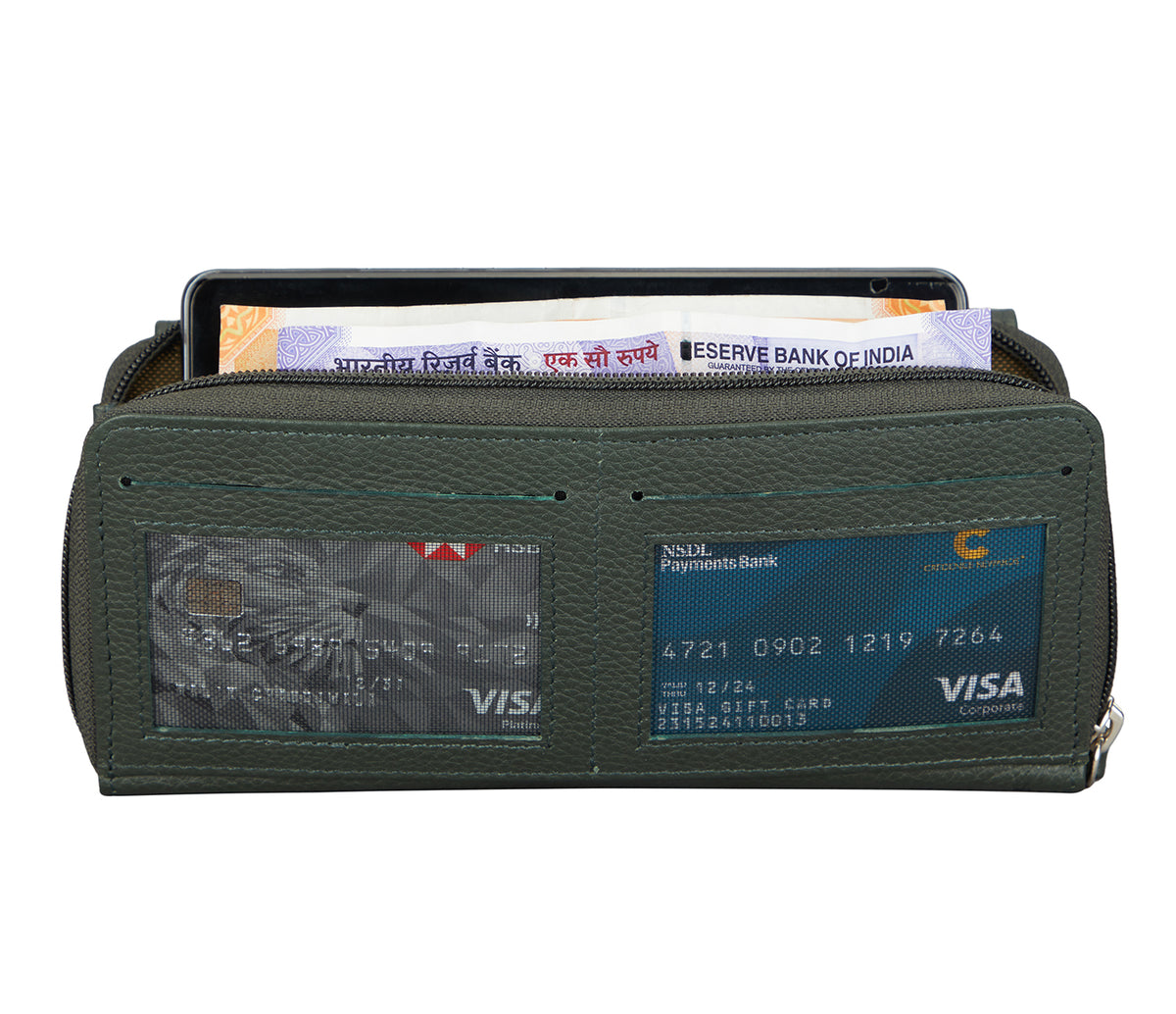 Leonor Womens Wallet - Green