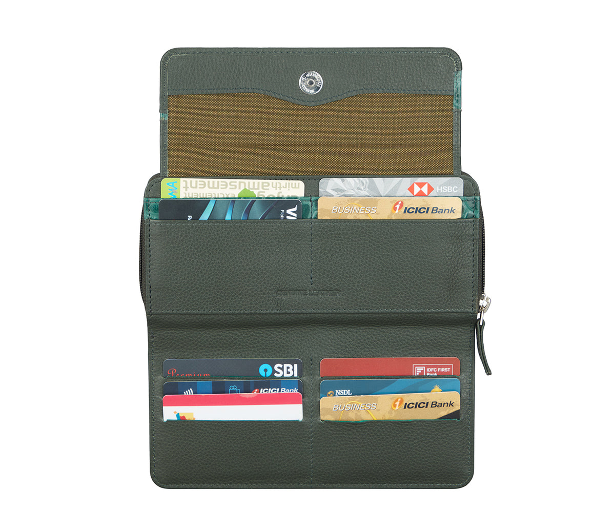 Leonor Womens Wallet - Green