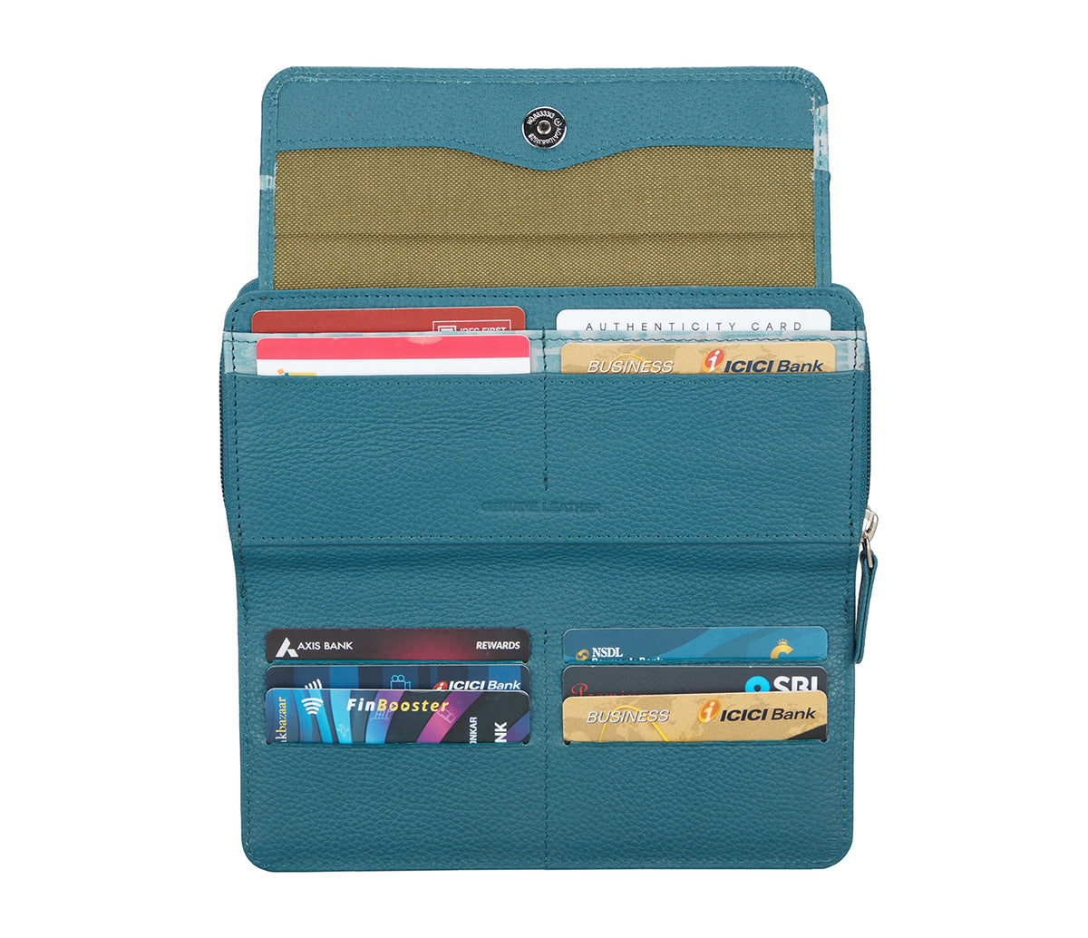 Leonor Womens Wallet - Lt Blue