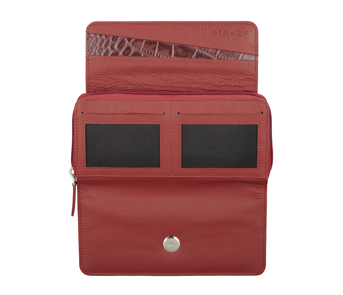 Leonor Womens Wallet - Red