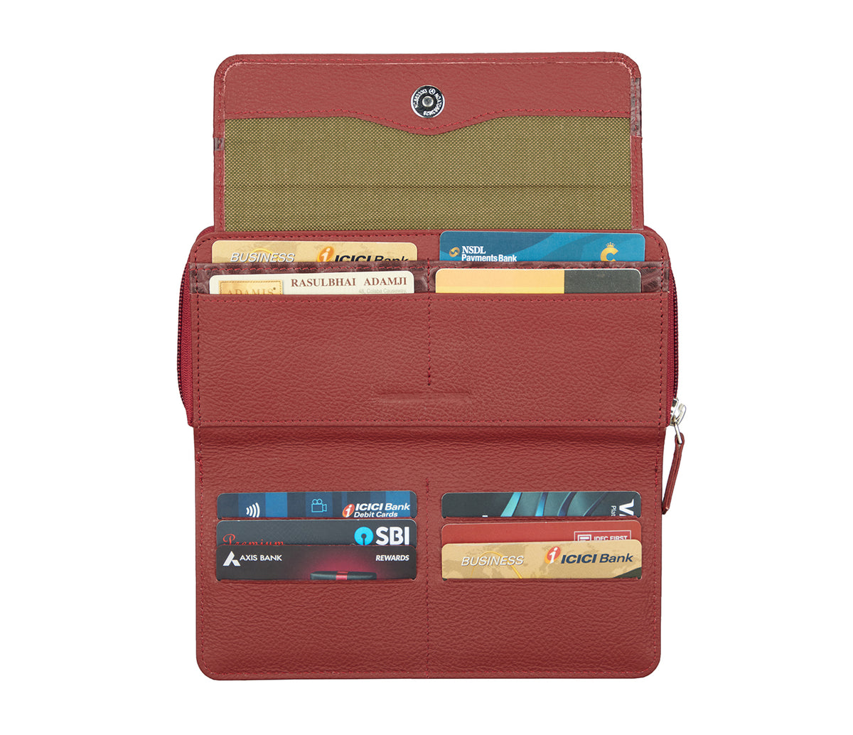 Leonor Womens Wallet - Red