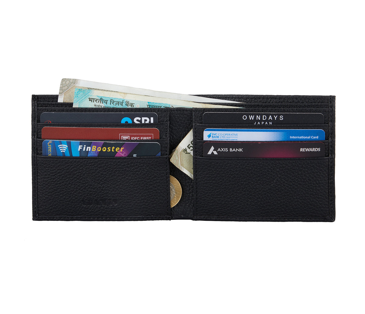 Edward Mens Wallet - Black