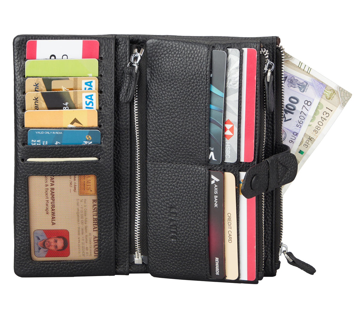 Marta Womens Wallet - Black