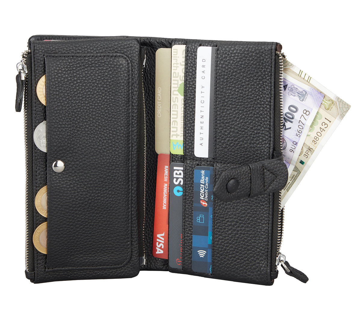 Marta Womens Wallet - Black