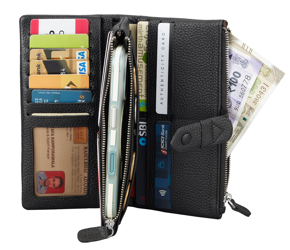 Marta Womens Wallet - Black