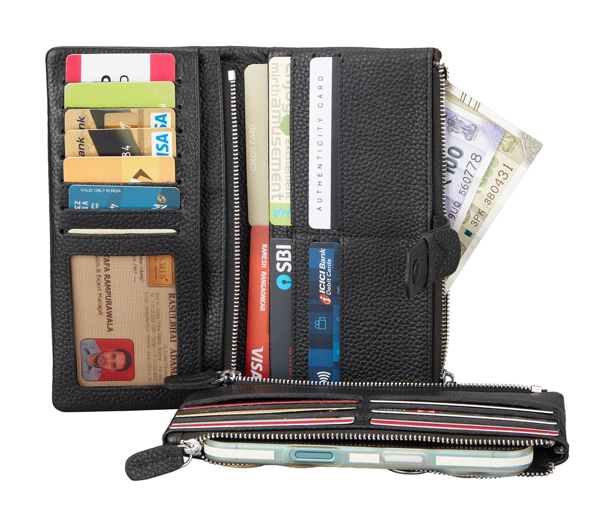 Marta Womens Wallet - Black