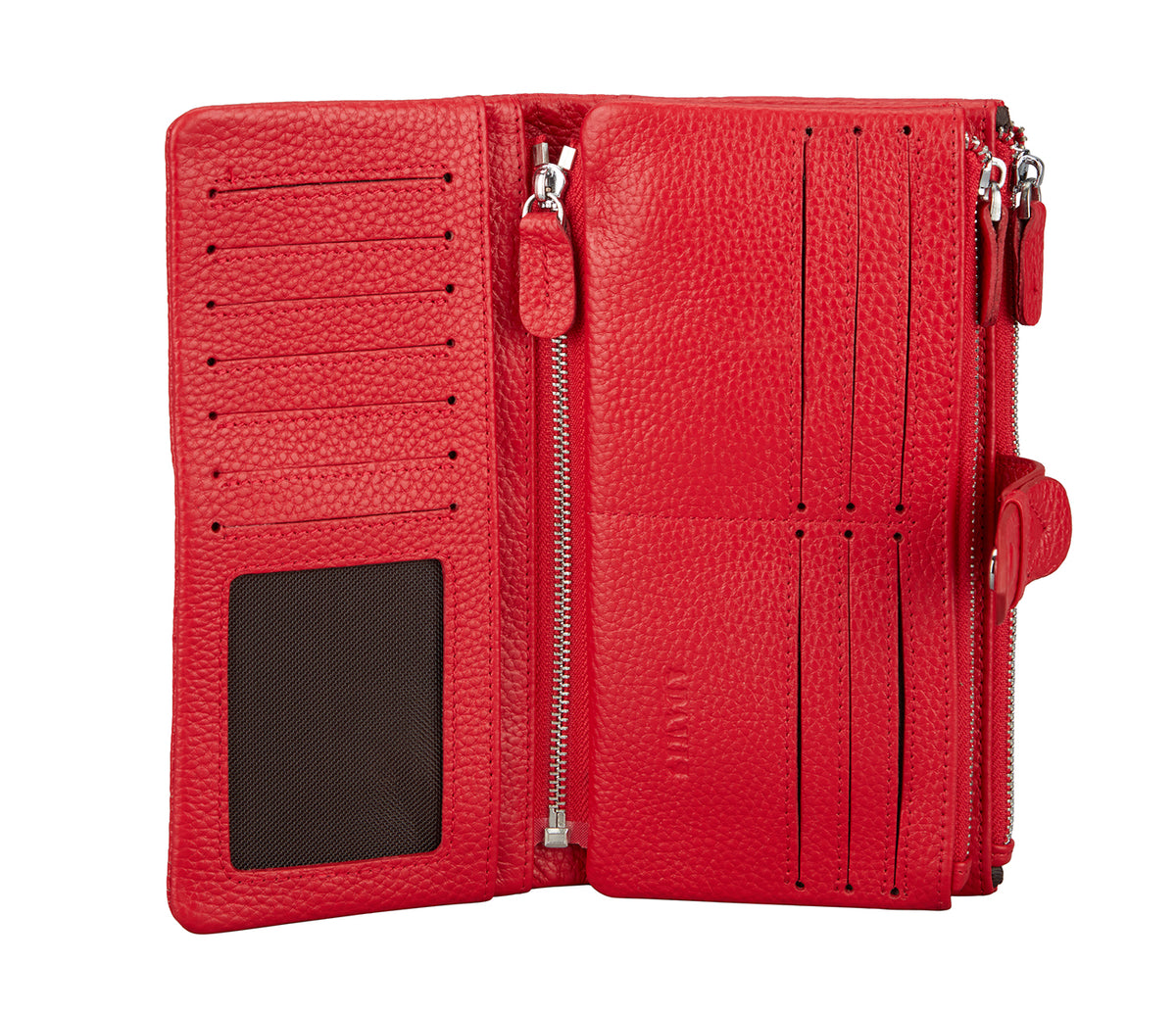 Marta Womens Wallet - Red