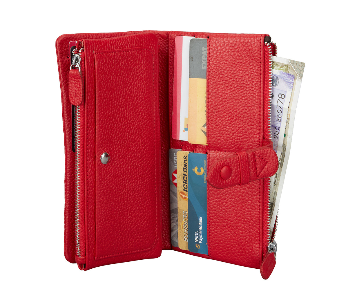 Marta Womens Wallet - Red