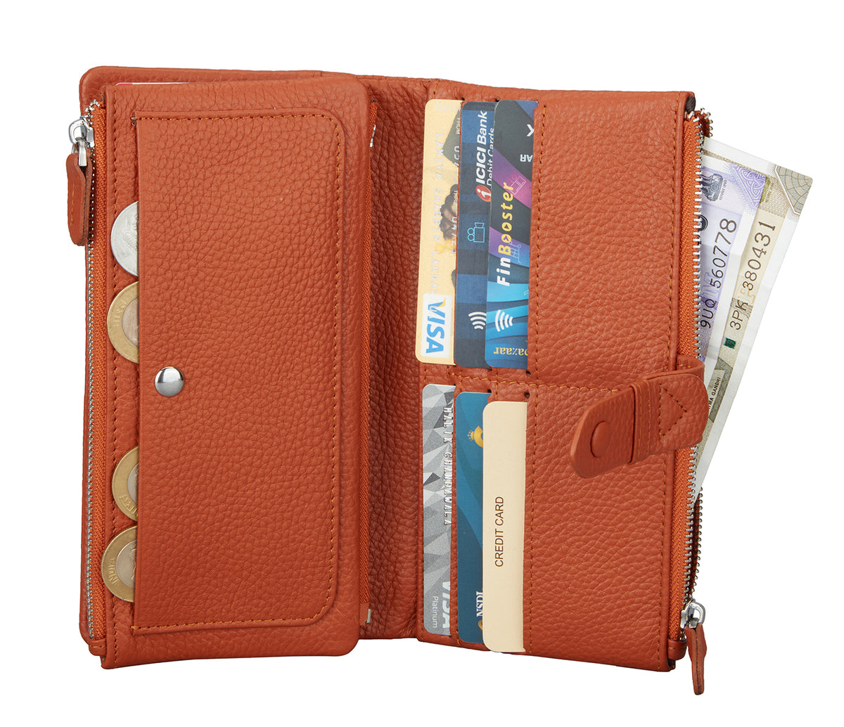 Marta Womens Wallet - Tan