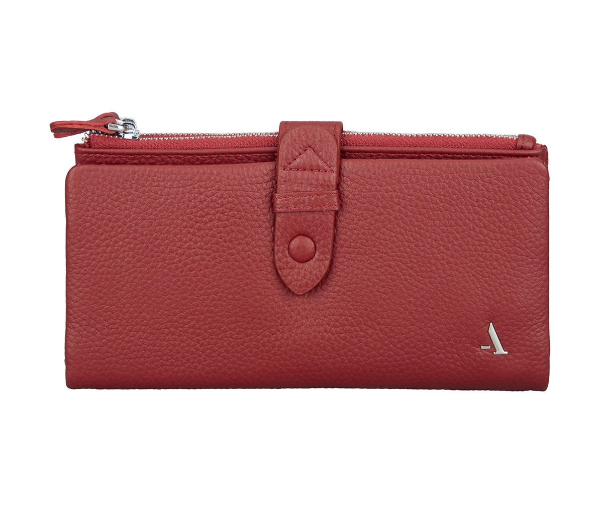 Marta Womens Wallet - Wine