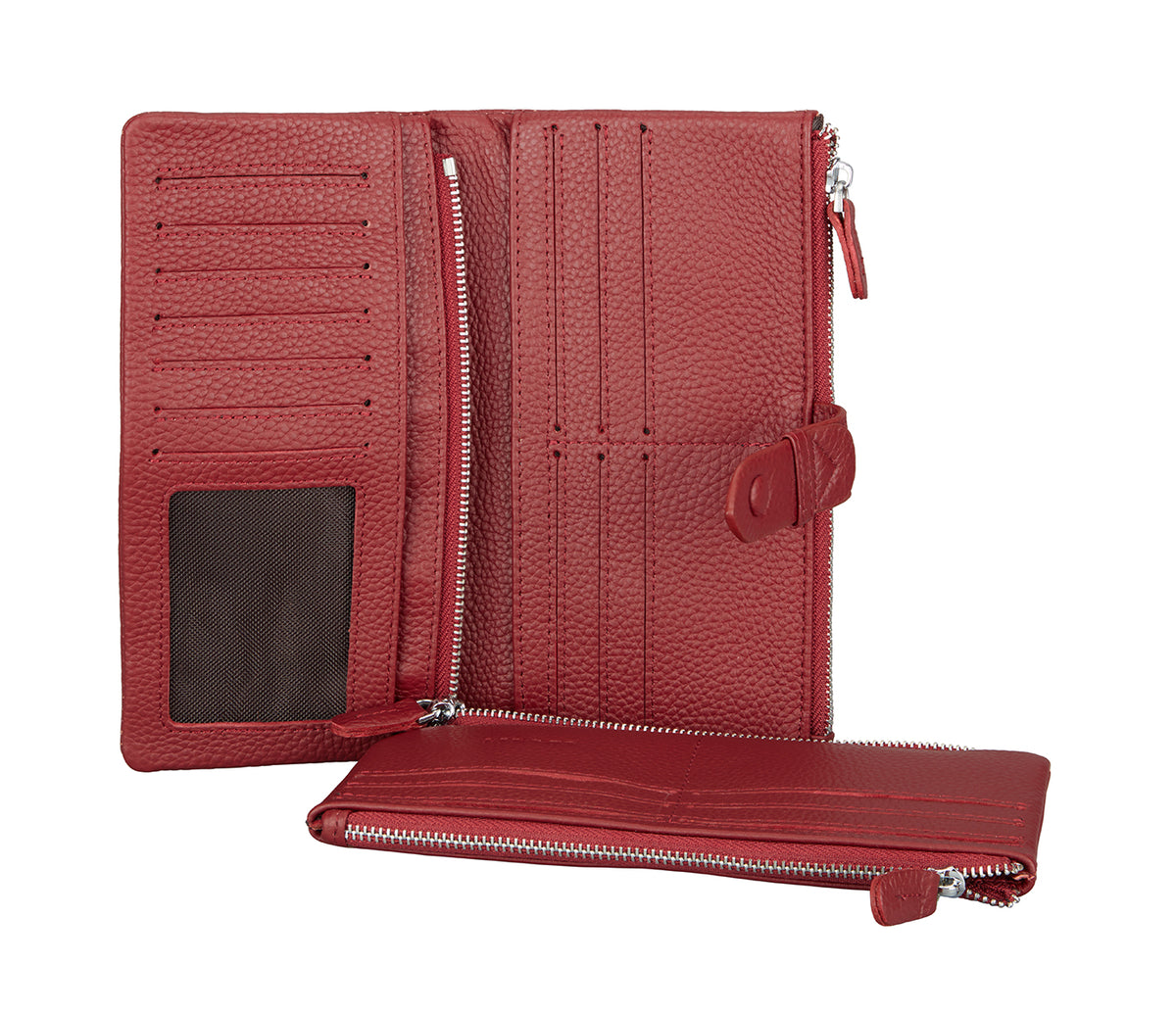 Marta Womens Wallet - Wine