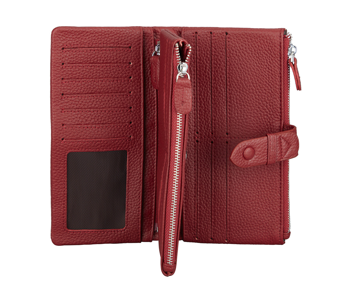 Marta Womens Wallet - Wine