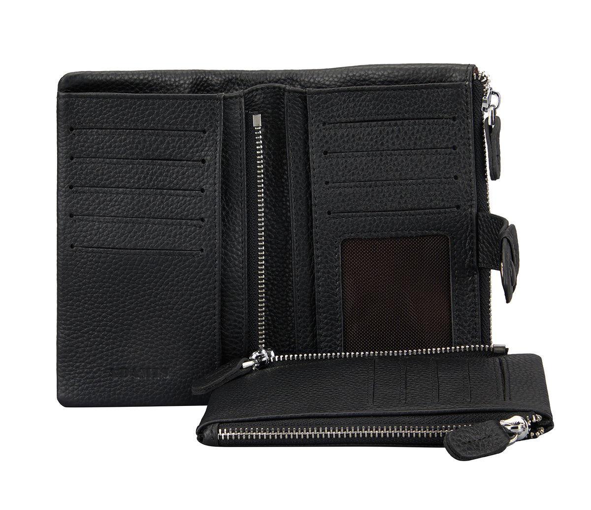 Carmen Womens Wallet - Black