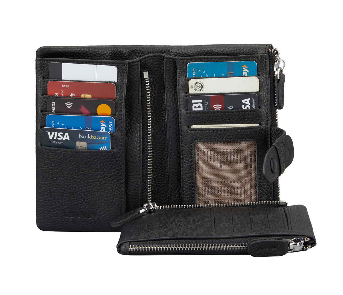Carmen Womens Wallet - Black