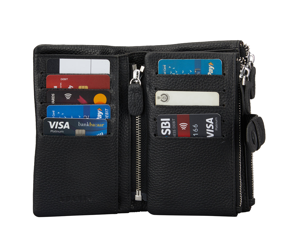 Carmen Womens Wallet - Black