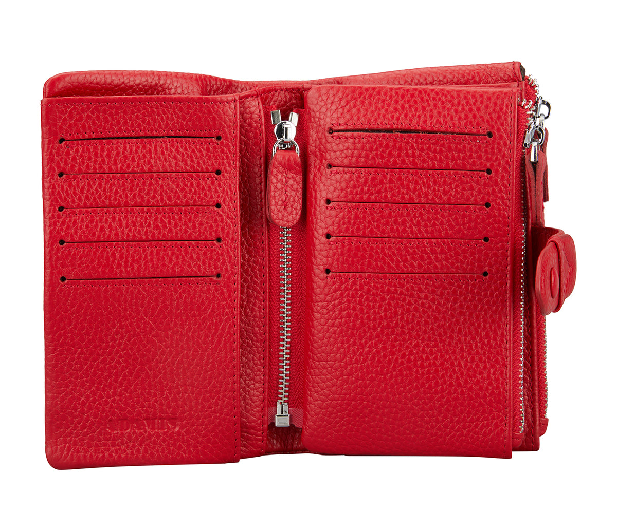 Carmen Womens Wallet - Red