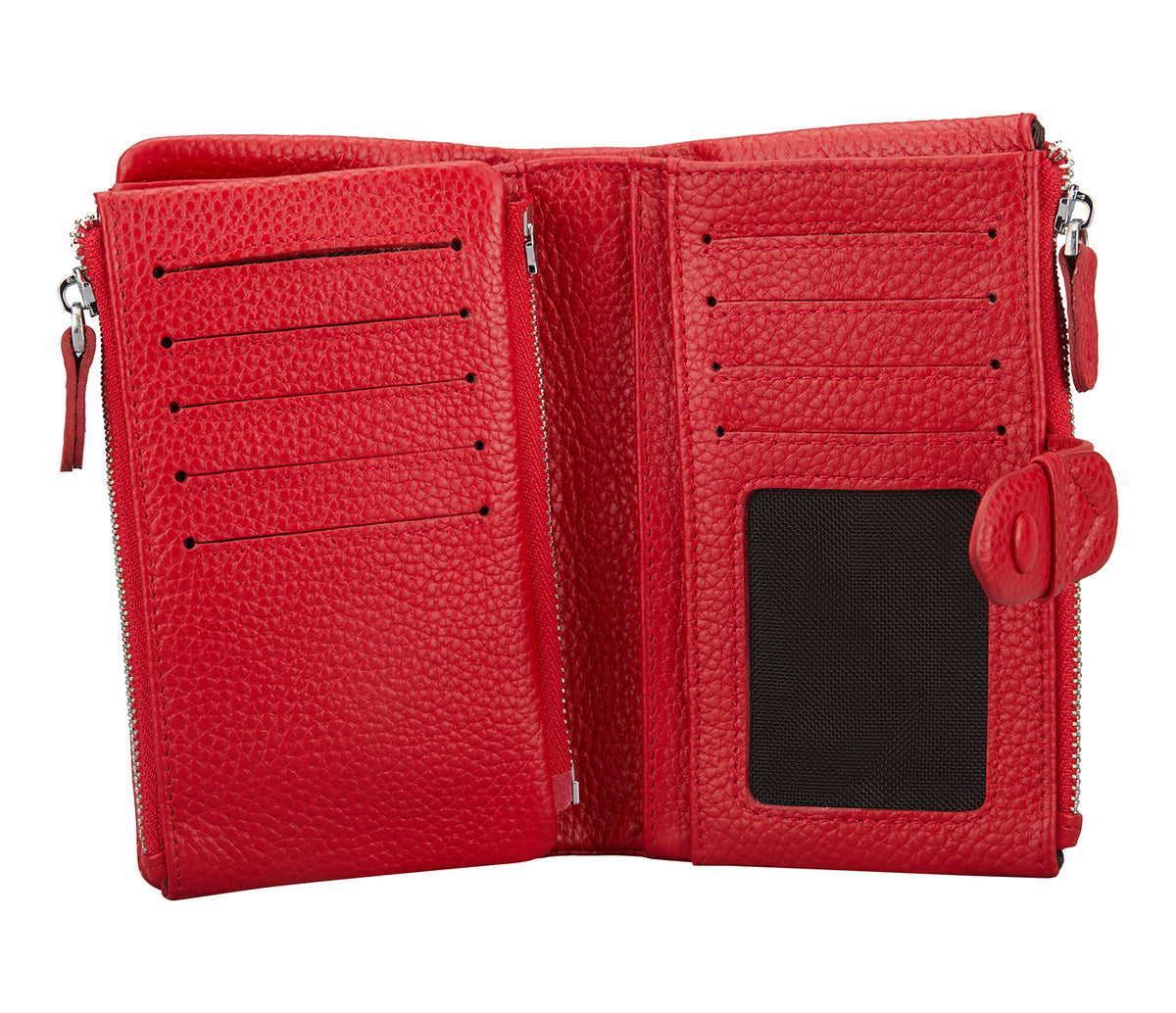 Carmen Womens Wallet - Red