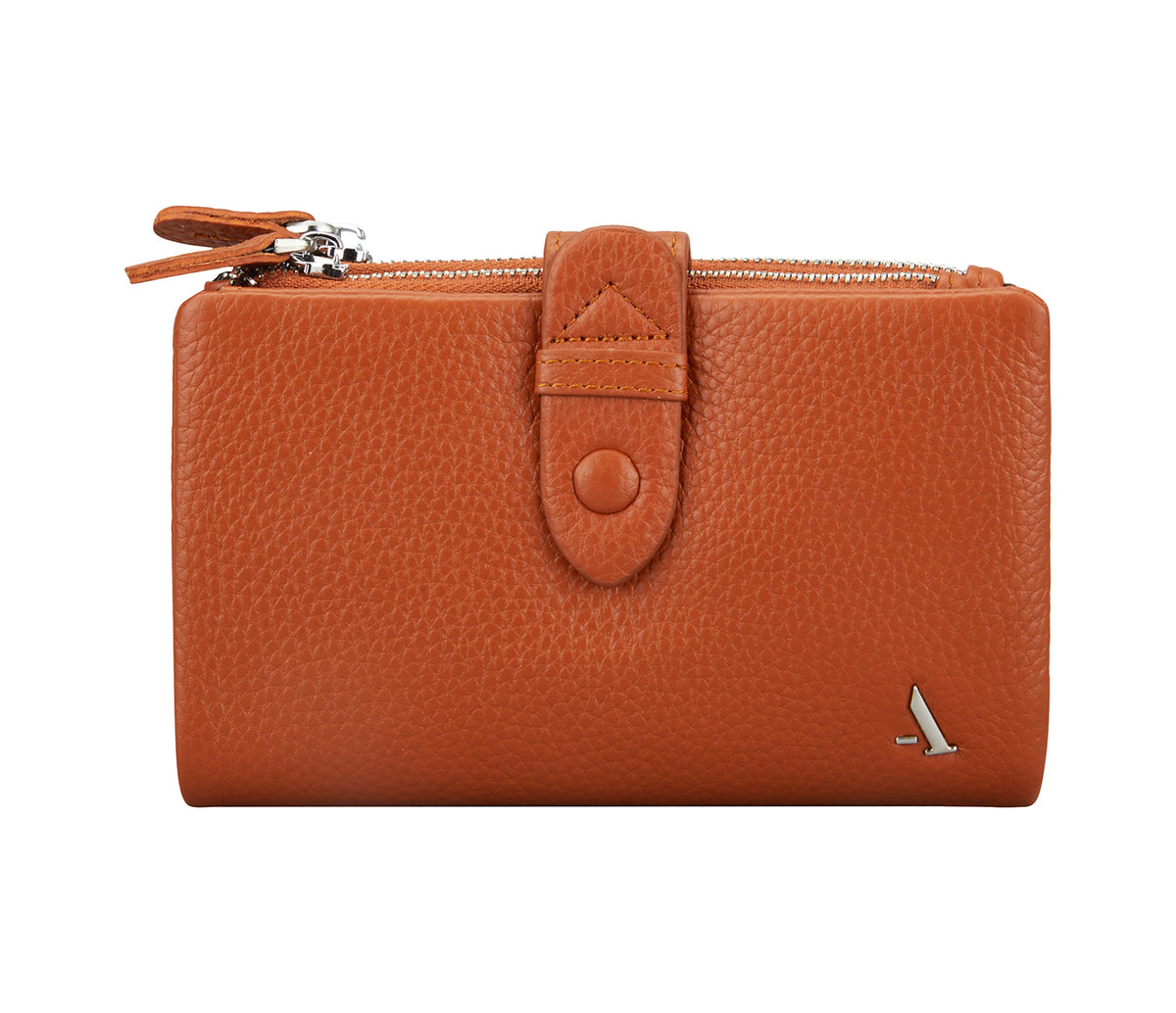 Carmen Womens Wallet - Tan