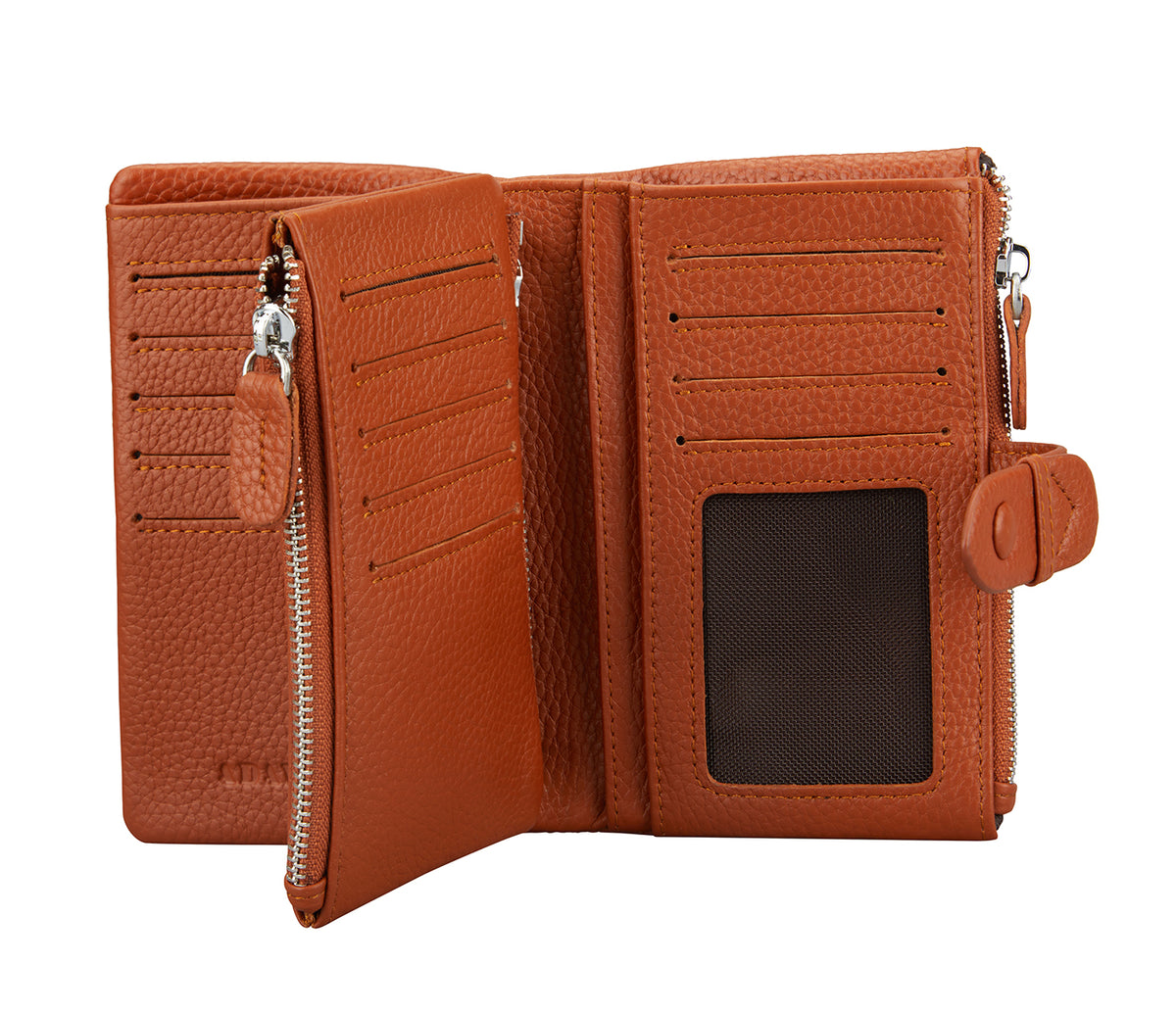 Carmen Womens Wallet - Tan