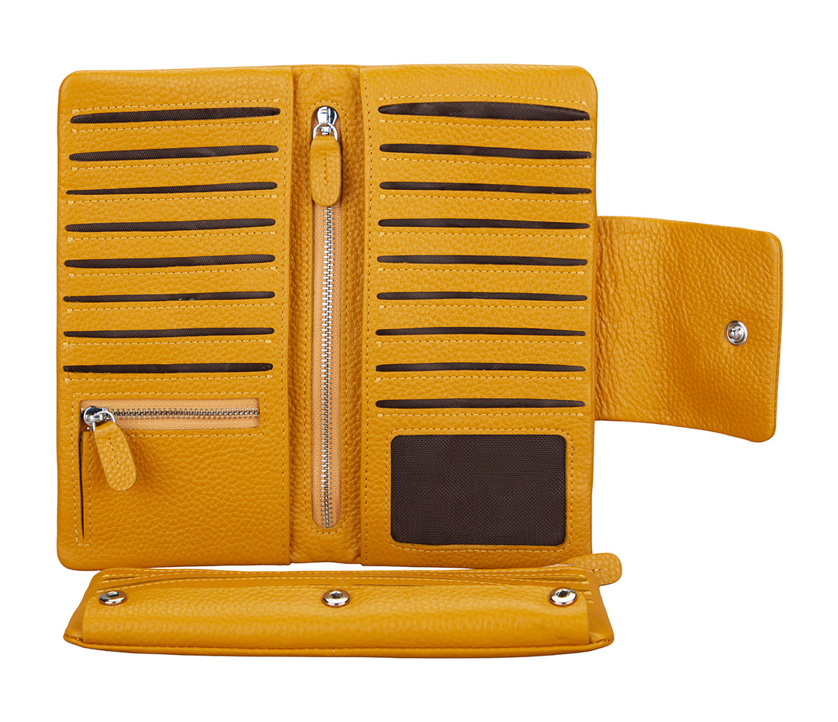 Anika Womens Wallet - Yellow