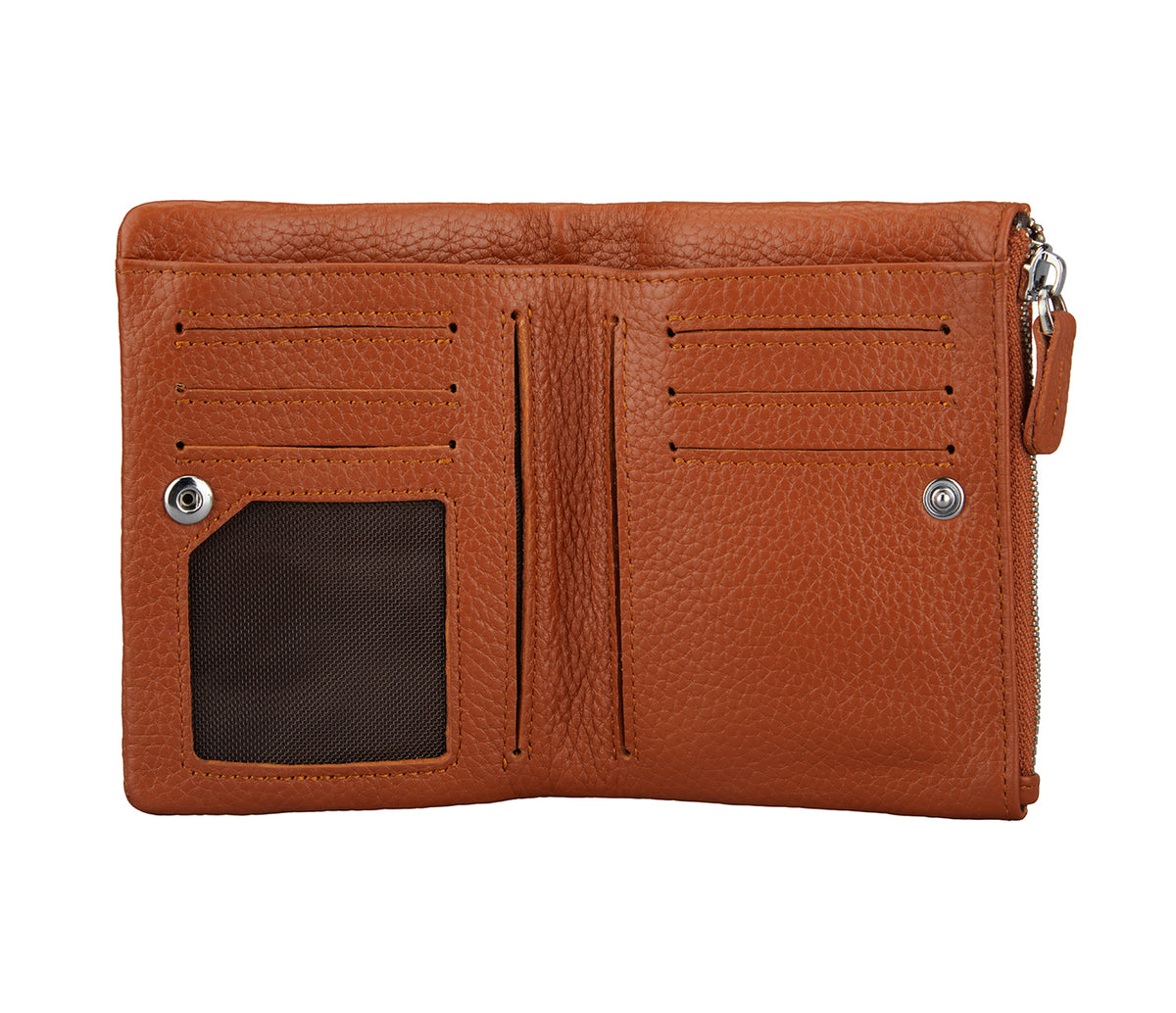 Verena Womens Wallet - Tan