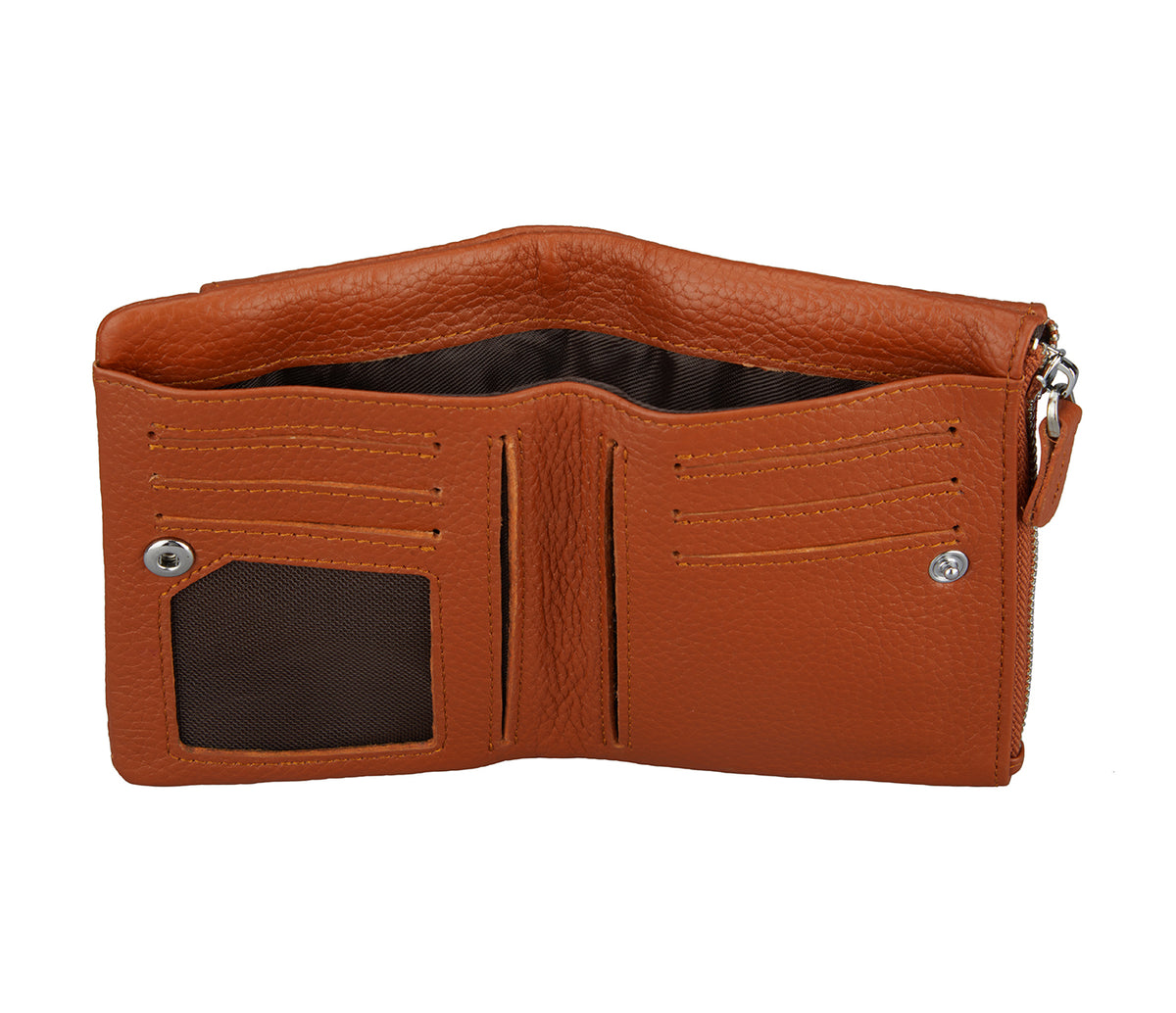 Verena Womens Wallet - Tan
