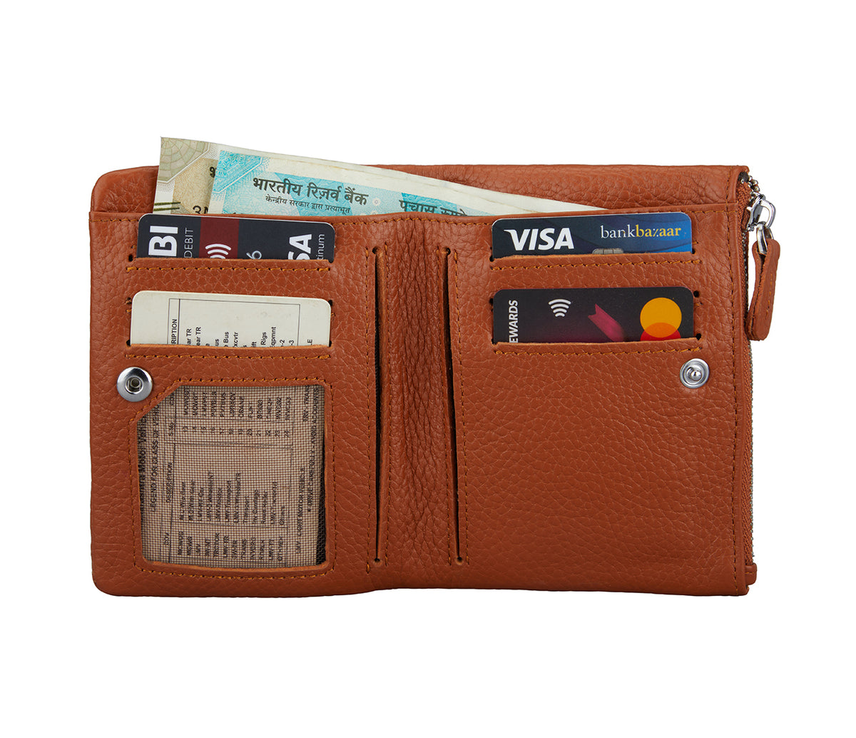 Verena Womens Wallet - Tan