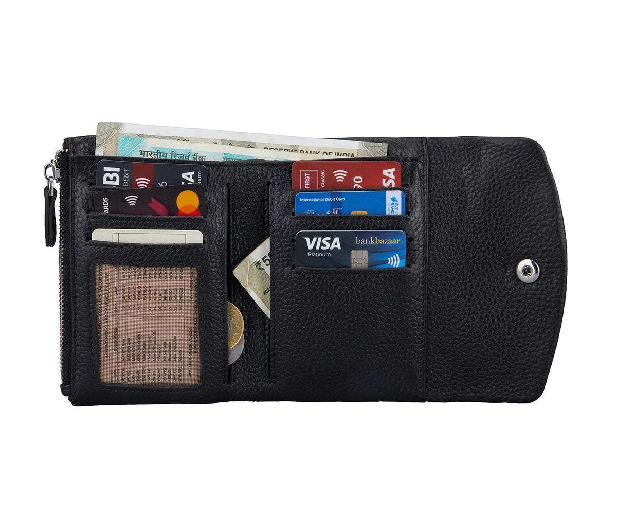 Rosa Womens Wallet - Black