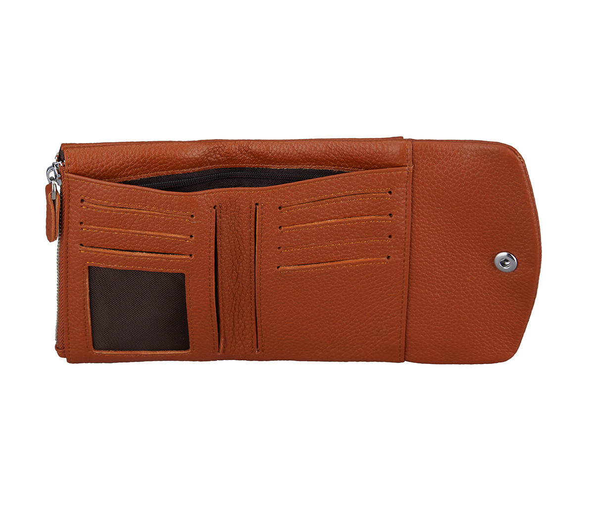 Rosa Womens Wallet - Tan