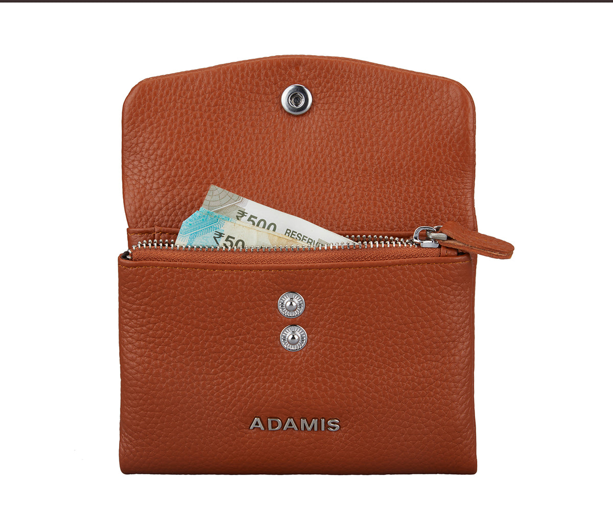Rosa Womens Wallet - Tan