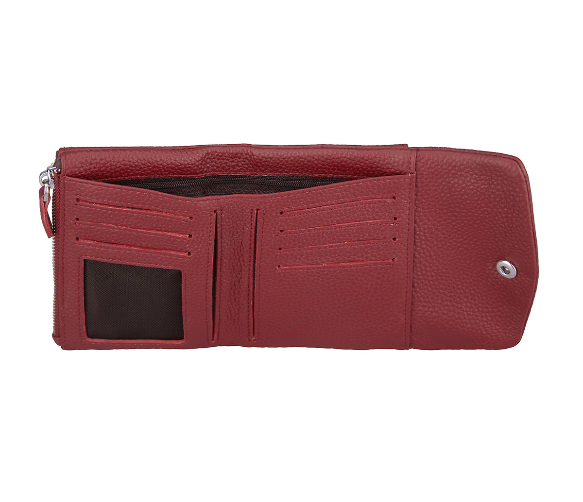 Rosa Womens Wallet - Wine