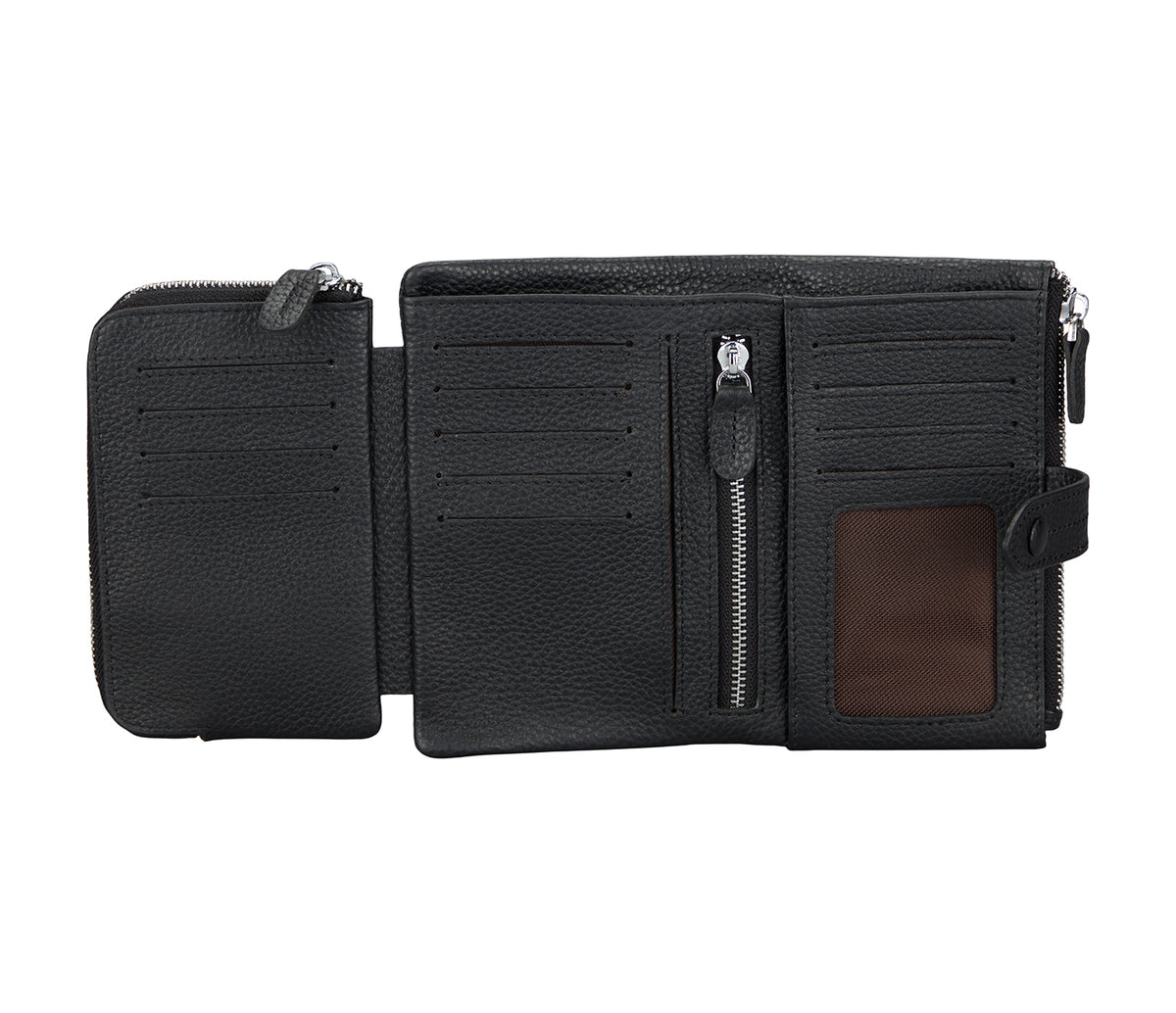 Cintia Womens Wallet - Black