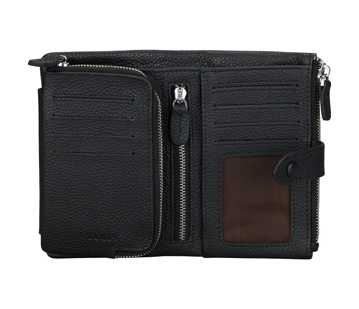 Cintia Womens Wallet - Black