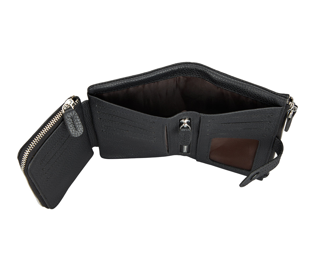 Cintia Womens Wallet - Black