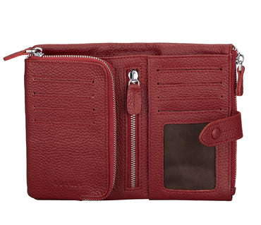 Cintia Womens Wallet - Wine