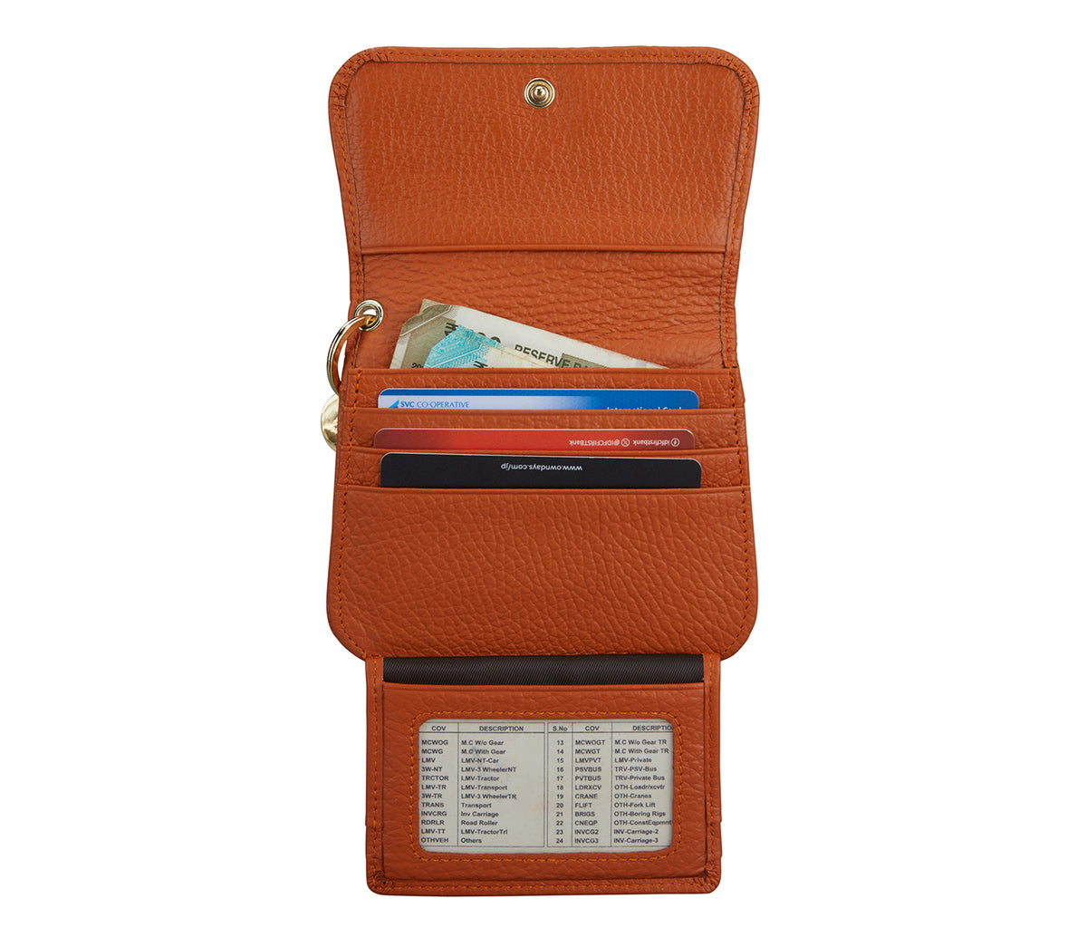 Elsa Womens Wallet - Orange