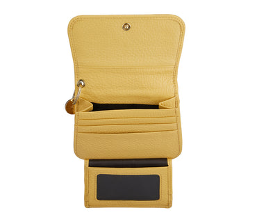 Elsa Womens Wallet - Yellow