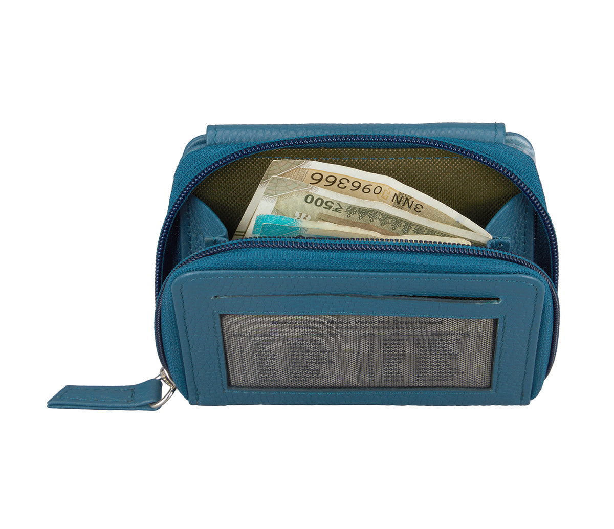 Luna Womens Wallet - Denim Blue