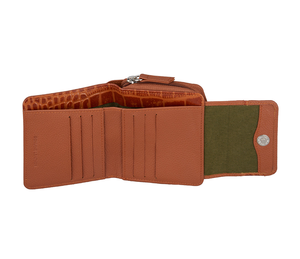 Luna Womens Wallet - Tan
