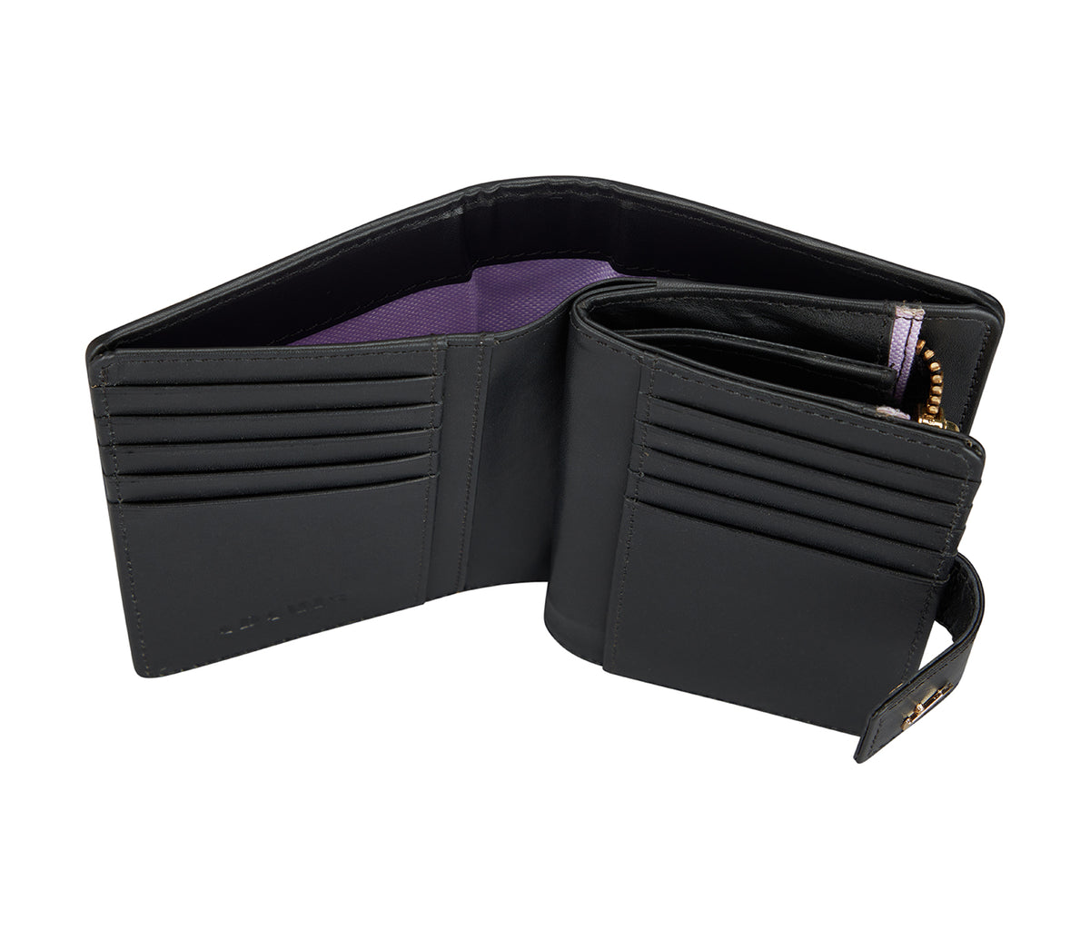Veronica Womens Wallet - Black