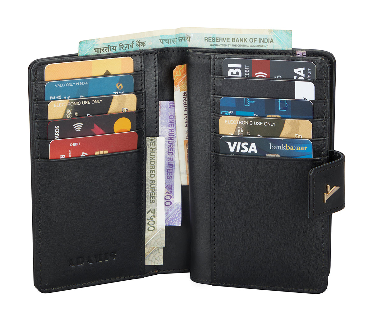 Veronica Womens Wallet - Black