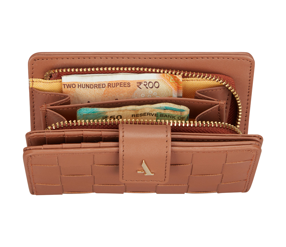 Veronica Womens Wallet - Tan