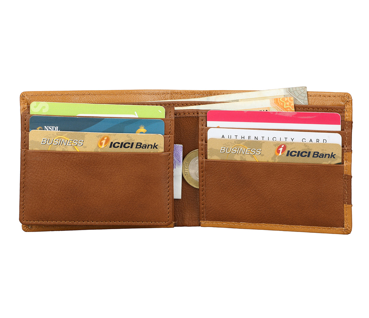 Ruben Mens Wallet - Mustard