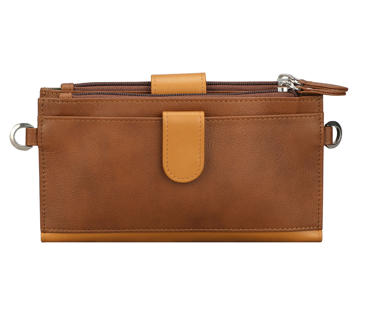 Azura Womens Wallet - Mustard