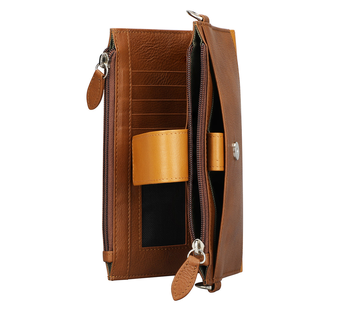 Azura Womens Wallet - Mustard