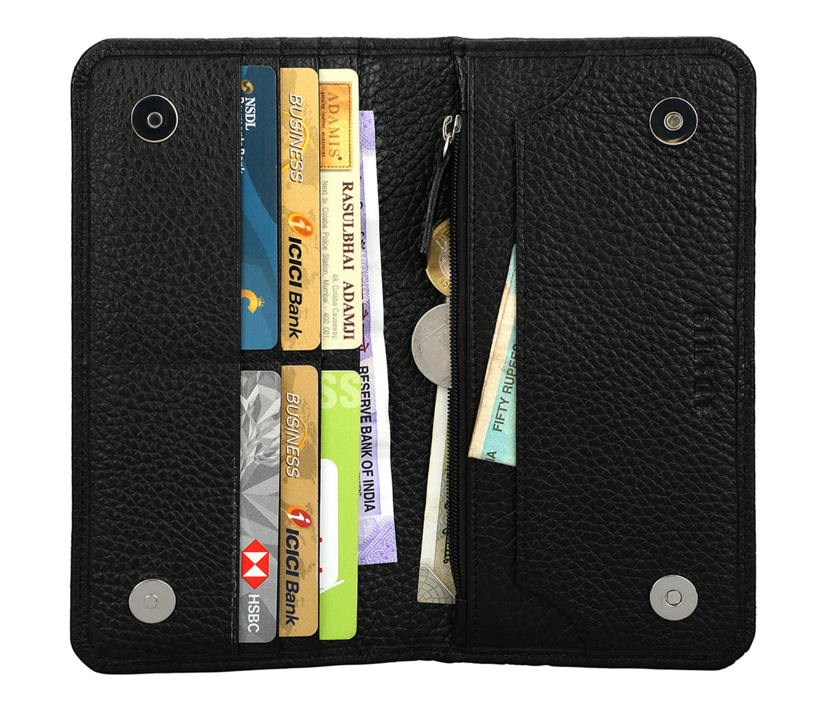 Ria Womens Wallet -Black